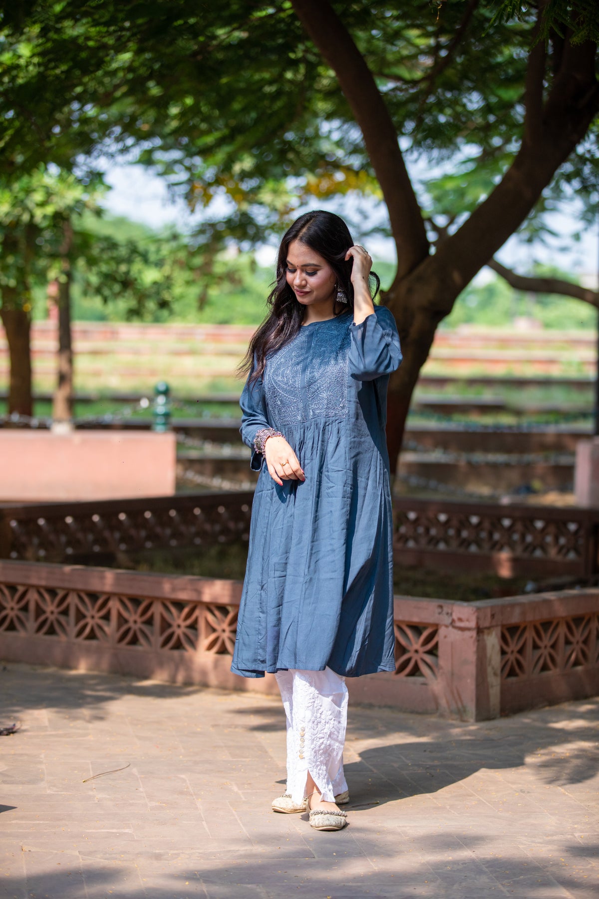 Pure Muslin Cotton Kurta – Traditional Grace with a Modern Touch
