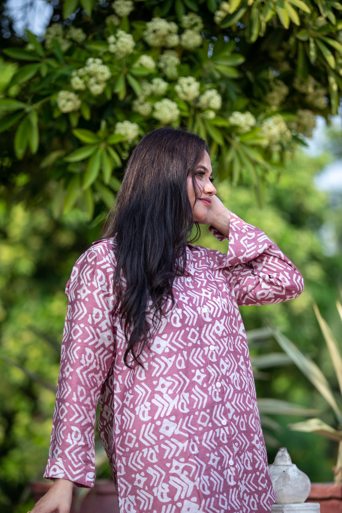 Chanderi Cotton Co-ord Set for Women – Printed Design